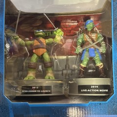 Playmates TMNT History Of Leonardo 8 Action Figure Box Set 2015 Playmates