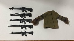Planet Of The Apes Mego 8″ Rifle Lot Vintage 1970’s POTA Shirt Galen Cornelius