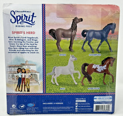 Dreamworks Spirit Riding Free Palomino Bluffs & Spirit’s Herd (Lot of 2)