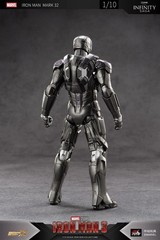 zd toys IRON MAN MARK 32 ROMEO 1/10 action figure iron man 3 MARVEL ship July