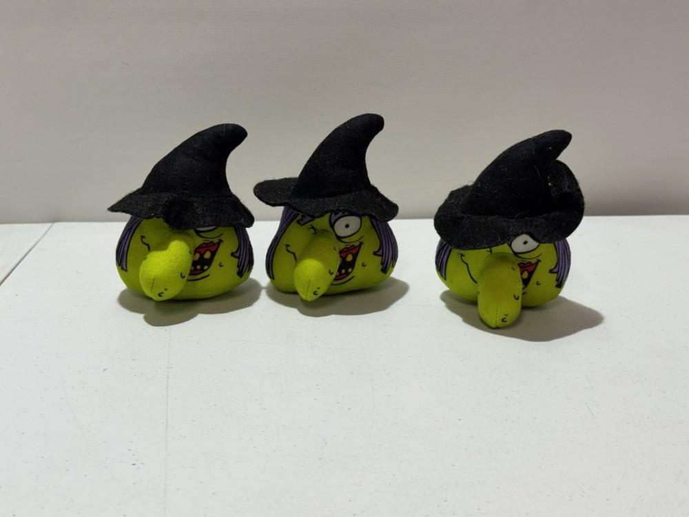 1999 WITCHAZEL WITCH 4″ BURGER KING SILLY SLAMMERS HALLOWEEN ACTION FIGURE #3