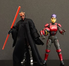 Star Wars Vintage Collection Maul Rook Kast Shadow Lord Custom 3.75