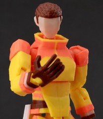 3D Printed Superheroes Invincible Rex Splode Action Figure 5.5 Inches MultiJoint