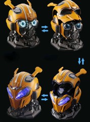Wearable Voice Control Helmet – Killerbody 1:1 Bumblebee Mask Toy Props