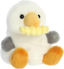 Aurora Plush Toy Adorable Palm Pals #33911 BUOY Seagull with Fry 5 inches NWT