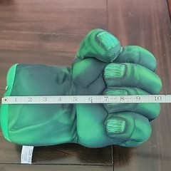 Incredible Hulk Marvel Smash Hand Plush Fist (Only One) Tie Dye Green One Size
