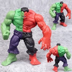 Marvel Avenger Super Hero Compound Hulk Action Figure Green Red Ross