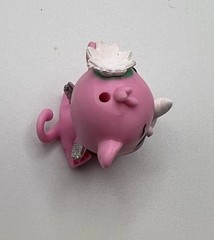 Hatchimals CollEGGtible Figure Rhino Petal Path Flower Spring Pink Silver Wings