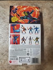 MOTU Origins Skeletor Mexican/Spanish/Portuguese variant card He Man
