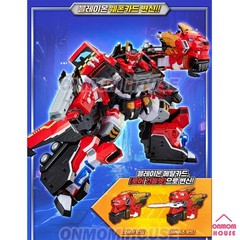 Metal Cardbot W Blaion Transformer Robot Fire Ladder Truck Korean Toy 2025