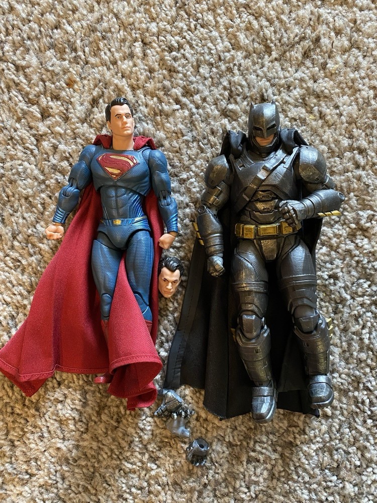 DC Collectibles Superman Action Figure Henry Cavill DC Films Batman Lot