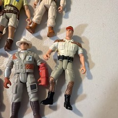 Jurassic Park/world Humans set Of 9 Adults And 1 kid