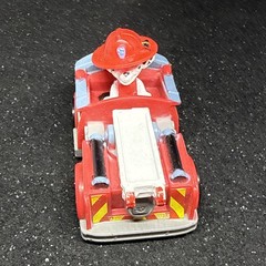 PAW Patrol Marshall Fire Pup Dog Fire Truck Vehicle 2015 Spin Master 3″ A2