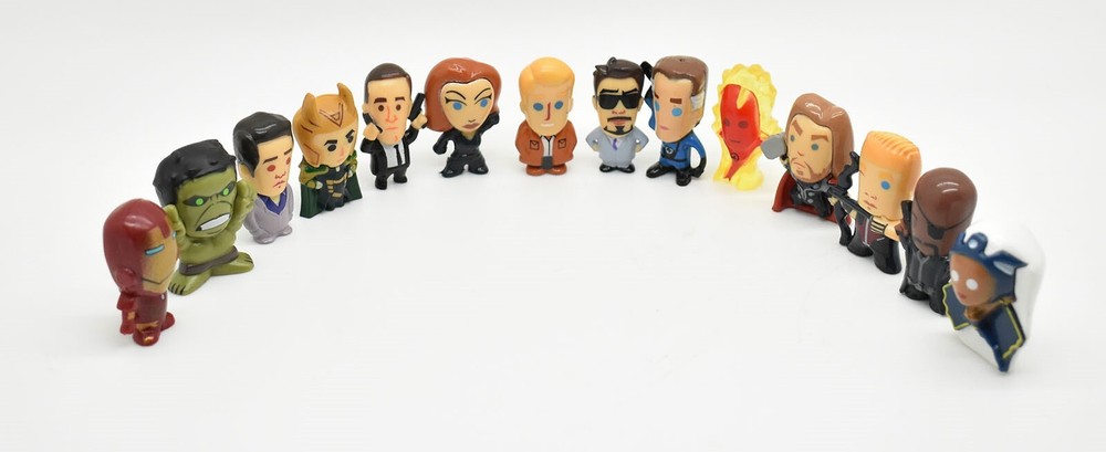Marvel Chibis Mini 1.25″ Figure Lot Bulls I Toy