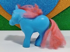 My Little Pony ESTRELA Brazil – Tenista (Shy Pose Bow Time) RARE!! 1985