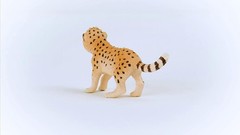 SCHLEICH 14866 Cheetah Baby Wild Life Toy Figurine for children aged 3-8 Years