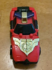 3 Vintage Takara Brave Police Transformer Corvette BP-110 J Decker DX Cop Cars