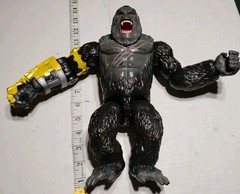 Giant King Kong Action Figure 11″ inch Godzilla x Kong with B.E.A.S.T. Glove EUC