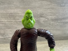 2000 Playmates Sneaky Grinch How The Grinch Stole Christmas Figure Robe *No Mask