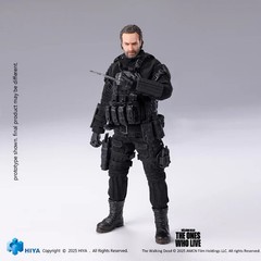 HIYA Toys Exquisite Super The Walking Dead Rick Grimes 1/12 Figure In Stock