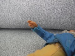 Madelman Spain 6″ action figure Pilot with Jacket & Pants 1970s incomplete