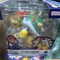 S.H.Figuarts Super Mario Bowser Action Figure, Multicolor Plastic