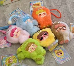 JOTOYS Q.kid Emotional Hairy Monsters Plush Blind box Confirmed Figure Toy Gift