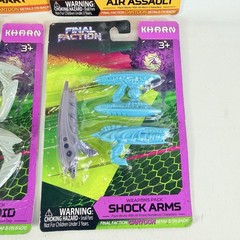 Final Faction Action Figure Weapons Alpha Khaan Amari Air Assau Shock Synthoid E