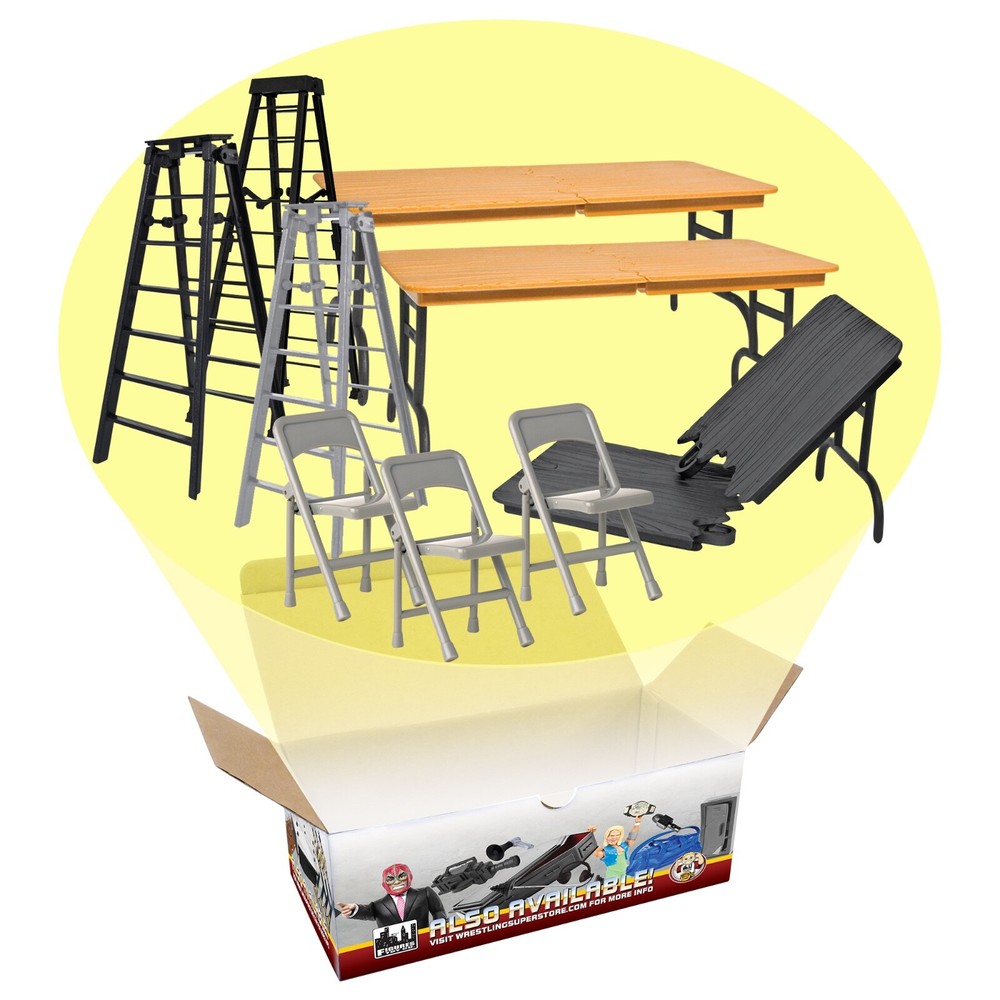 Tables, Ladders & Chairs Match Special Deal for WWE Wrestling Action Figures