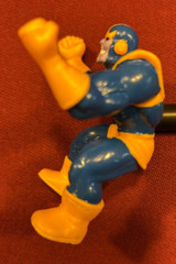 1991 MARVEL SUPERHEROES Thanos, Wolverine, Cyclops PVC Figure/Cake Topper