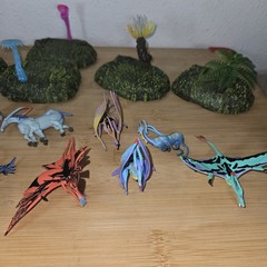 Disney World of Avatar Pandora Toy Collectable Mini Action Figures Set Of 19