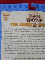 John Wayne The Duke Figure Dollor Dollar Horse w/Box Schylling 100 Years