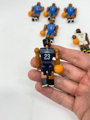 NBA Buildable Mini Figures Lot of 9 LeBron James Durant Westbrook Kobe Bryant