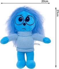 Cute Inside Out 2 Plush Toys Collection, 9″ Inches Soft Cuddly Stuffed Toys