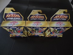 Lot Of 3 New/ Sealed Legends Of Akedo Ninja Fury Battling Warriors 2024 series 7