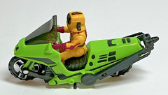 Vintage 1985 Kenner M.A.S.K. Condor Motorcycle Brad Turner & Short Mask Complete