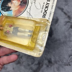 Vintage ERTL Super Stars ROCKY III 3 DieCast Metal 3” Action Figure Die Cast