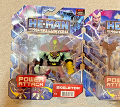 Mattel He-man Power Attack SKELETOR & EVIL-LYN Netflix NIP Master of theUniverse
