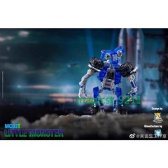 DR.WU Little Monster Action Figure TOY 8CM MC03T Wheelie Trucks Robots PVC/ABS
