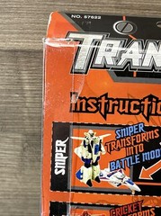 2009 TransBotix Battle Warrior Transformer NOS Some Damage To Packaging Toy