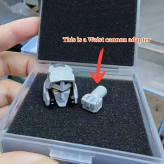 ABS Casting Head Vacuum Metalizing Armor sticker Upgrade Kit For SS86 Megatank