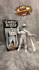 Custom 8″ Mego Scale Ghost Rider Carter Slade Complete Action Figure with Box