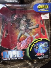 Vintage 1997 Galoob Men in Black Jay Mikey Jeebs Rotating Heads Exploding Body