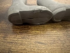 GI Misc Accessories 1960s -Damaged Shoes, Weapons Field items- READ DETAILS