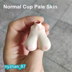 1:12 Big Bust Breast Cover Replacement Model Fit 6” Female Action Figure Doll