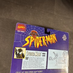 BLACK SUIT WEB LAIR SPIDER-MAN ACTION FIGURE NEW TOYBIZ KAY BEE EXCLUSIVE MARVEL