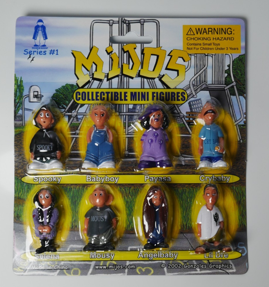 Vintage Mijos Series #1 8 Figure Box Set Homies 2002 HTF