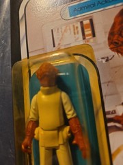 Vintage 83 Kenner Star Wars Return Of The Jedi Admiral Ackbar 65 Back MOC ROTJ