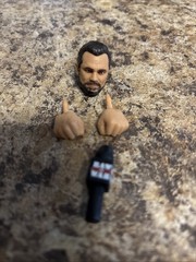 WWE Monday Night Wars BAF Ravishing Rick Rude Nitro 1997 Elite Build A Figure 6”