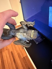 1998 Godzilla Movie Tokusatsu Action Figure Missing Projectile In Mouth Vtg Htf